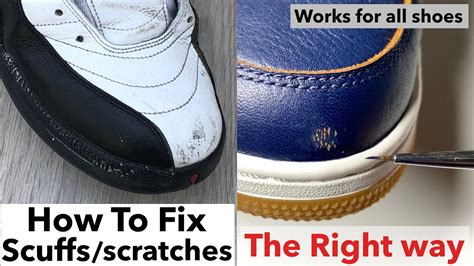 scuff marks on white trainers|white leather shoes scuffs.